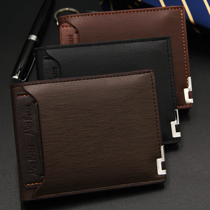 Wholesale Men's Wallet Short Multifunctional Fashion Casual JDC-WT-Xinze003
