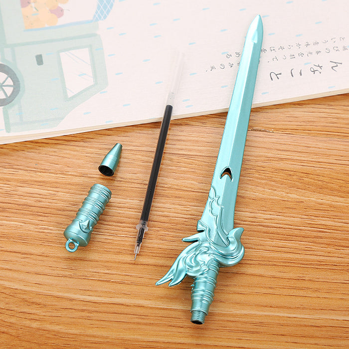 Pen Pen Plastic Creative Sword Gel Pen JDC-BP-LIUJ033 al por mayor Pen Plastic JDC-BP-LIUJ033