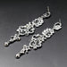 Jewelry WholesaleWholesale diamond-set alloy long earrings JDC-ES-GSDB023 Earrings 丹比华比 %variant_option1% %variant_option2% %variant_option3%  Factory Price JoyasDeChina Joyas De China