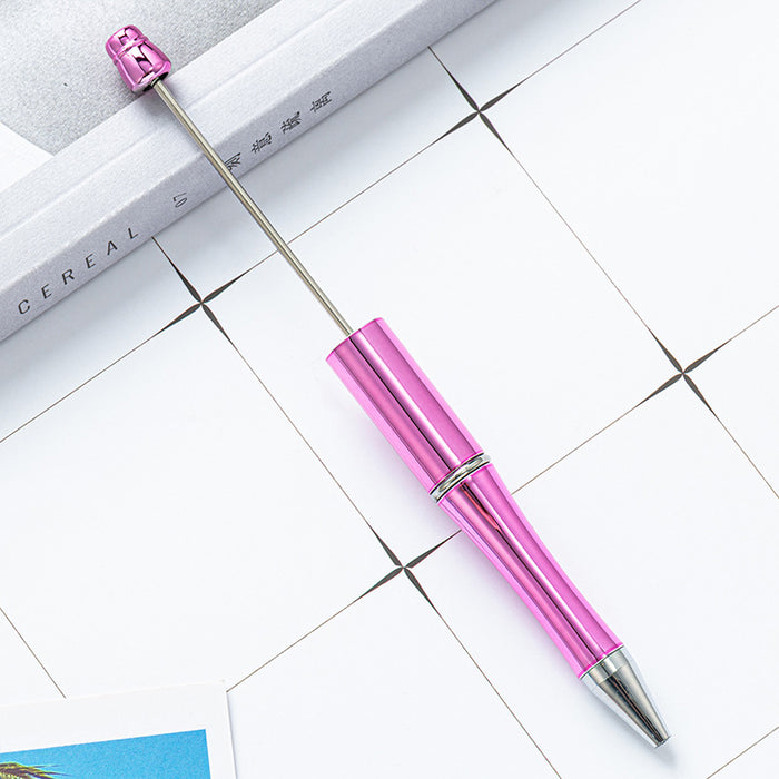 Wholesale Plastic Beaded Ballpoint Pen JDC-BP-HongD011