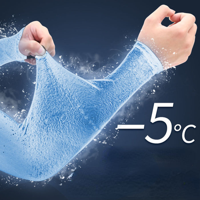 Wholesale Summer Loose Breathable Cool Anti-UV Ice Sleeves MOQ≥2 JDC-IS-XingX001