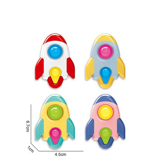 Jewelry WholesaleWholesale silicone rocket DIY fidgets toy JDC-FT-ZhuoJ015 fidgets toy 卓佳 %variant_option1% %variant_option2% %variant_option3%  Factory Price JoyasDeChina Joyas De China
