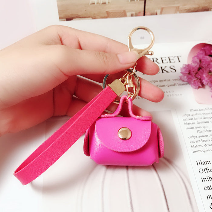 Wholesale cute mini bag keychain car keychain ring JDC-KC-SCheng012