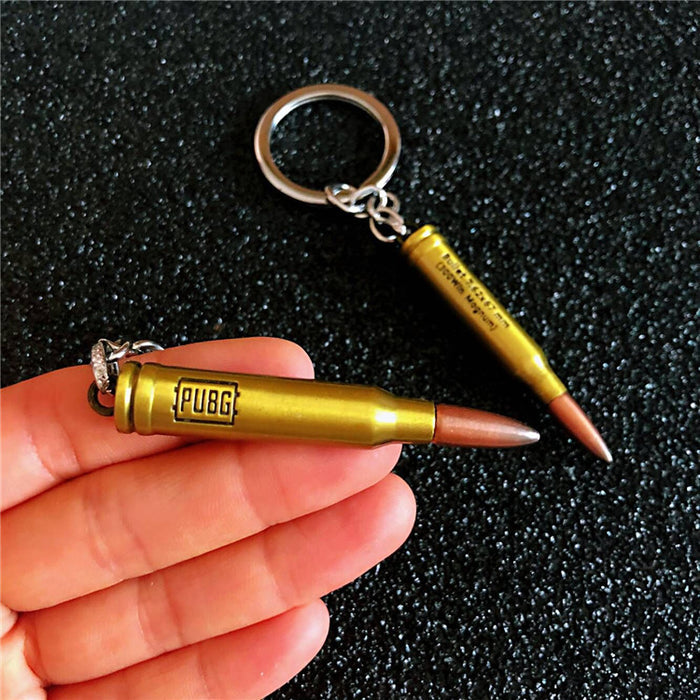 Wholesale keychain cartoon machine gun bullet model keychain JDC-KC-HLv012