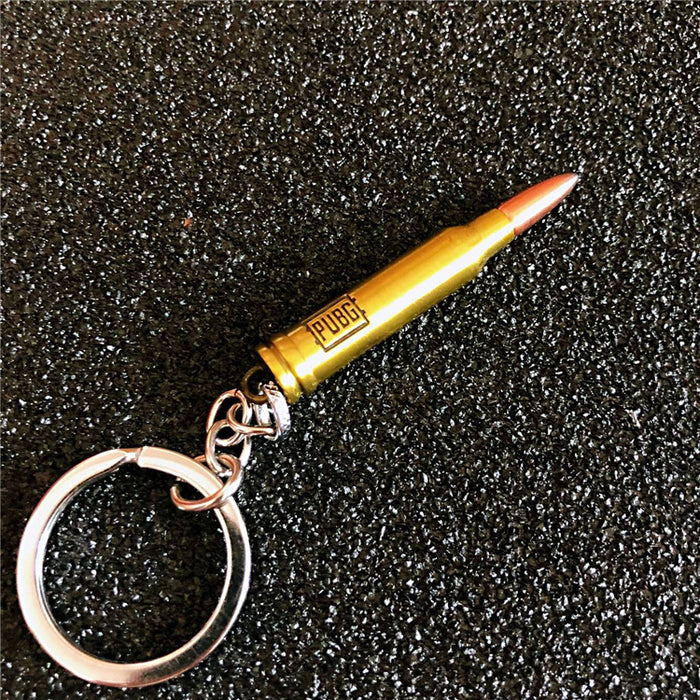 Wholesale keychain cartoon machine gun bullet model keychain JDC-KC-HLv012
