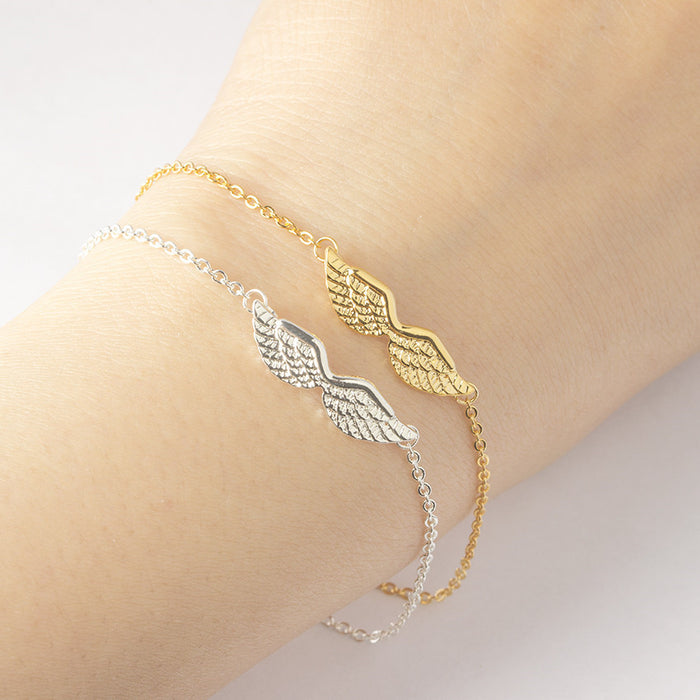 Wholesale Bracelet Copper Angel Wings Charm Bracelet For Women JDC-BT-MengJ004