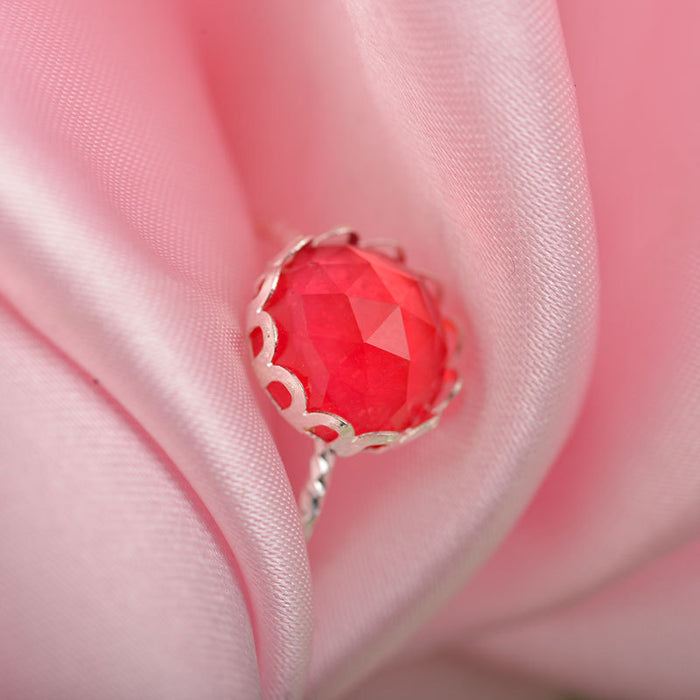 Wholesale Ring Alloy Ruby JDC-RS-D146