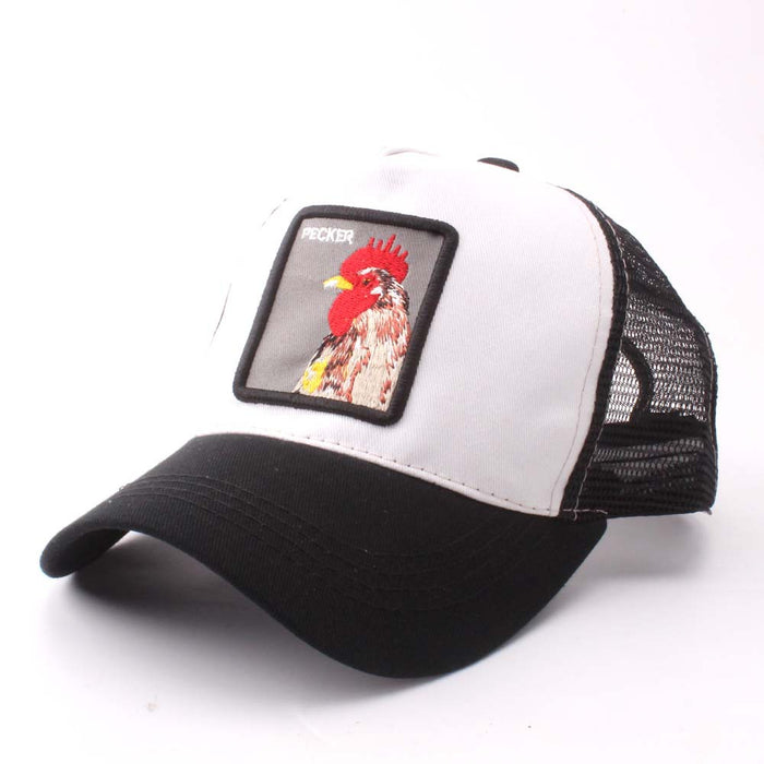Carton de vente en gros Animal Coton Mesh Cap de soleil Sun Hat Cap de baseball JDC-FH-GSYH204