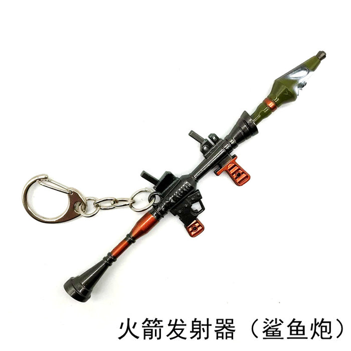 Wholesale Keychain Alloy Pickaxe Pickaxe Ornament MOQ≥2 JDC-KC-JCX001