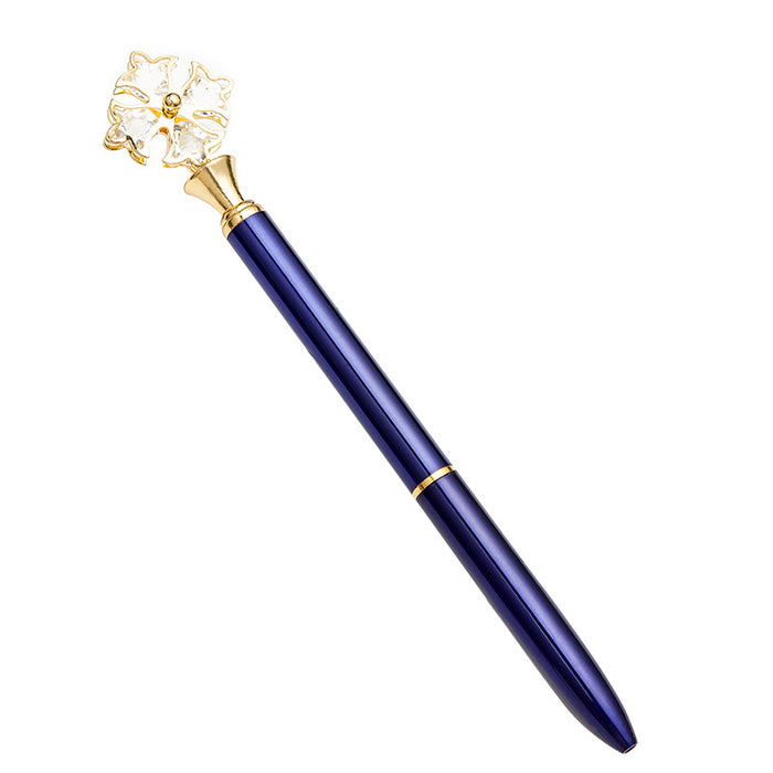 Pen de bolígrafo de metal de diamante grande al por mayor MOQ≥2 JDC-BP-Huah070