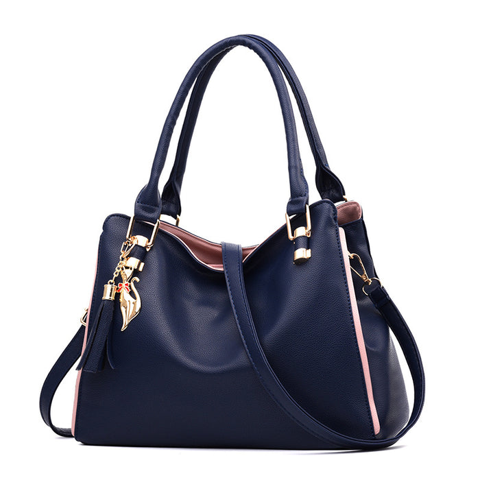Wholesale Shoulder Bags PU Leather Soft Leather Handbag Large Capacity Messenger JDC-SD-Shichen013