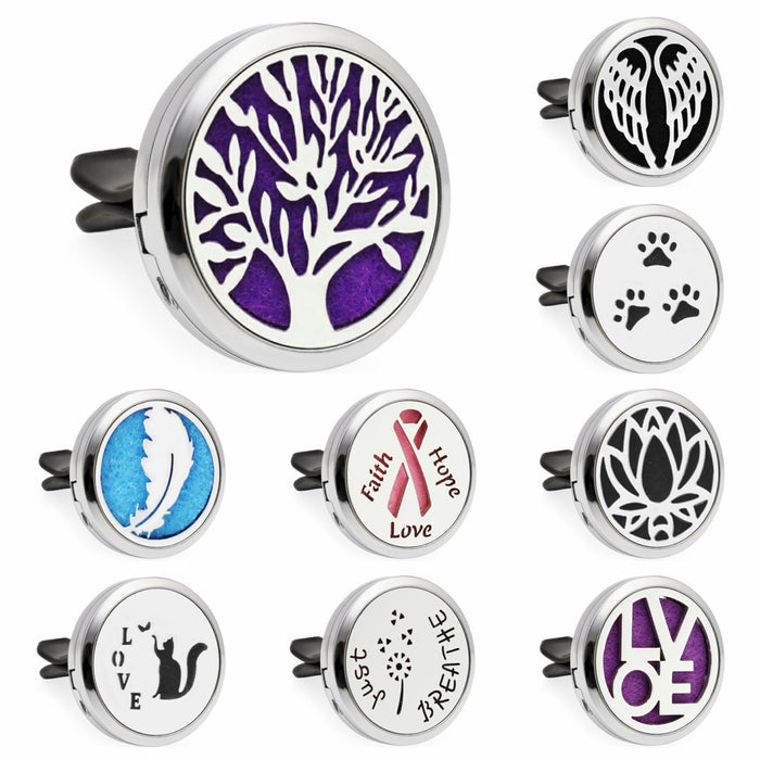 Wholesale Car Accessories Alloy Pattern Air Outlet Perfume Clip JDC-CA-BoShi001