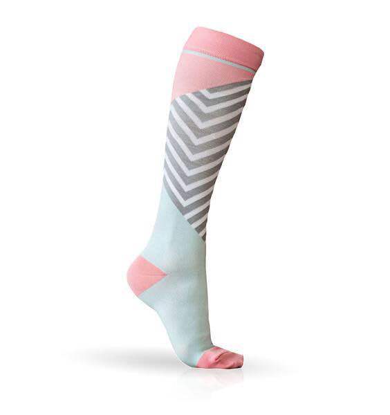 Leggings de enfermería de compresión elástica al por mayor calcetines de carrera larga JDC-SK-YSHIR002