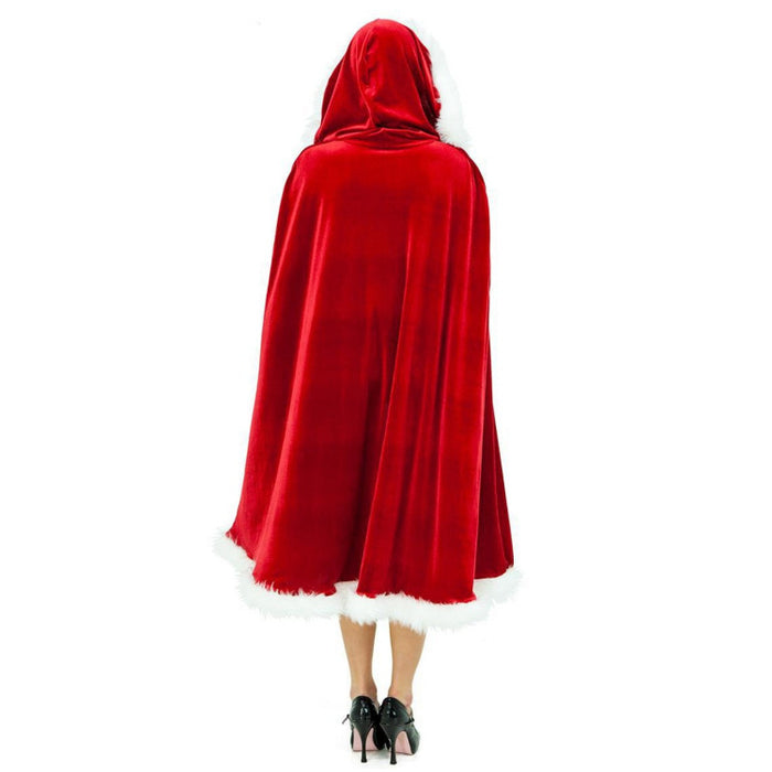 Wholesale Christmas Cape Cloak Santa Claus Costume JDC-CTS-JiaQ002