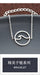 Jewelry WholesaleWholesale Tarot brand artifact Sun Moon Stainless Steel Necklace JDC-NE-MJ007 Necklaces 萌葭 %variant_option1% %variant_option2% %variant_option3%  Factory Price JoyasDeChina Joyas De China