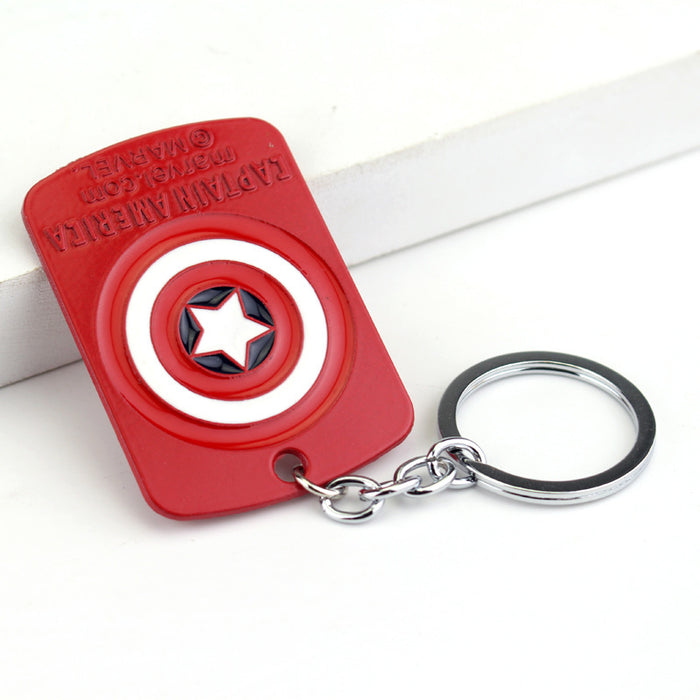 Wholesale car keychain red tag pendant (M) JDC-KC-GSAJ011