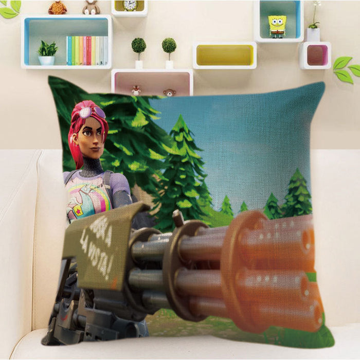 Wholesale home fortress pillow cushion with core PP cotton MOQ≥2 JDC-PW-Zhilin007