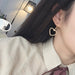 Jewelry WholesaleWholesale Alloy Heart Earrings JDC-ES-Haoli002 Earrings 浩利 %variant_option1% %variant_option2% %variant_option3%  Factory Price JoyasDeChina Joyas De China