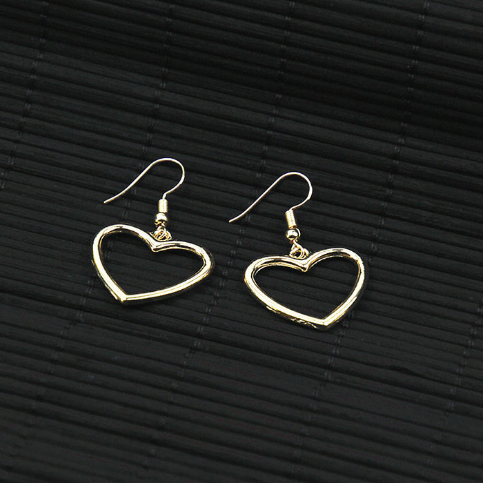 Wholesale Alloy Heart Earrings JDC-ES-Haoli002