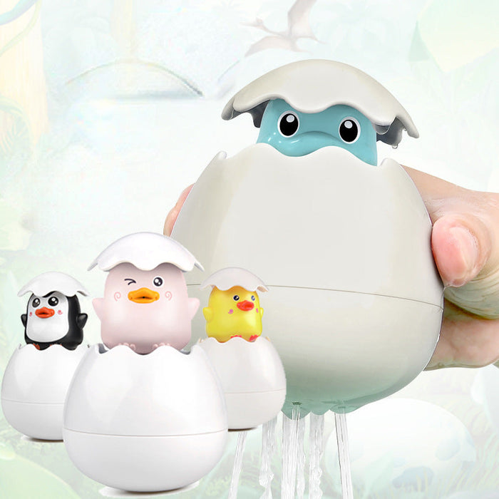 Wholesale Baby Bathroom Bath Toys Floating Sprinkler Eggs JDC-FT-ZhiKa008