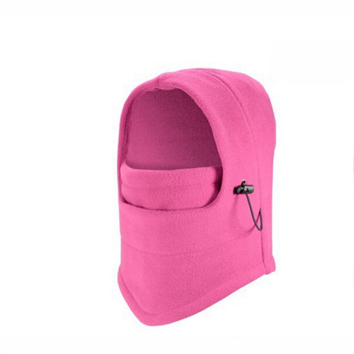 Wholesale Hat Polyester Winter Outdoor Fleece Cap Line Face Protector Keep Warm JDC-FH-ZhangMing001