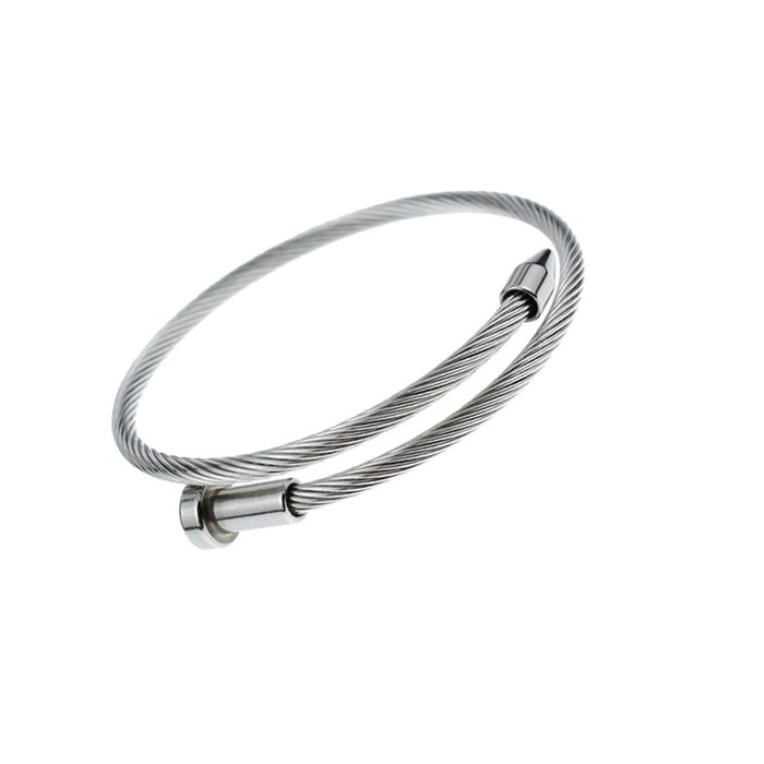 Wholesale Stainless Steel Bracelet Charriol Bangle MOQ≥2 JDC-BT-ChengG004