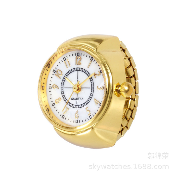 Jewelry WholesaleWholesale Digital Watch Alloy Ring MOQ≥2 JDC-RS-GJR001 Rings 郭锦荣 %variant_option1% %variant_option2% %variant_option3%  Factory Price JoyasDeChina Joyas De China