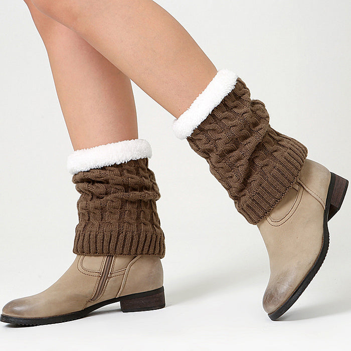 Wholesale Sock Acrylic Cotton Wool Socks Leg Covers Pile Socks Thickening MOQ≥3 JDC-SK-MeiXi002