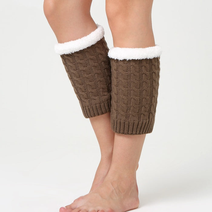Calcetines al por mayor calcetines acrílicos cubiertas de piernas calcetines engrosamiento de moq≥3 jdc-sk-meixi002