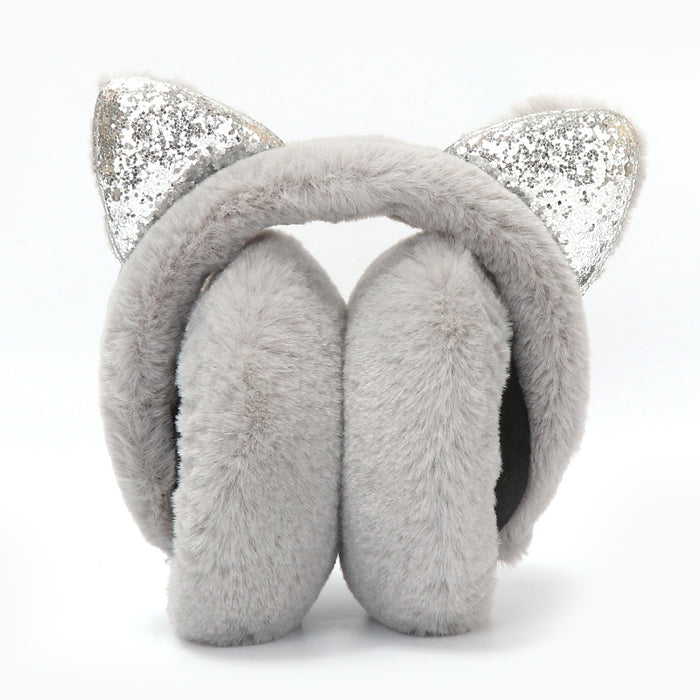Wholesale Earmuffs Plush Warm Cat Ears JDC-EF-QiaK001