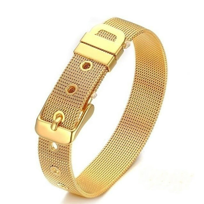 Wholesale Stainless Steel Mesh Strap Alloy Watch Band Bracelet JDC-WD-KSN002