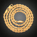 Jewelry WholesaleWholesale 18K Copper Gold Plated Iron Alloy Twist Chain Necklace Bracelet Set JDC-NE-YDF003 Necklaces 创易东方 %variant_option1% %variant_option2% %variant_option3%  Factory Price JoyasDeChina Joyas De China