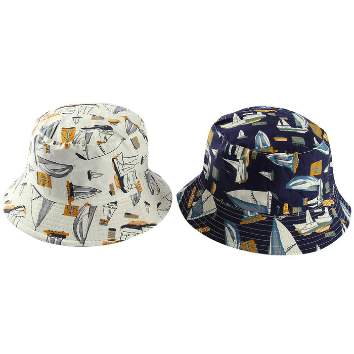 Wholesale fisherman's hat cotton printing JDC-FH-YuanC005