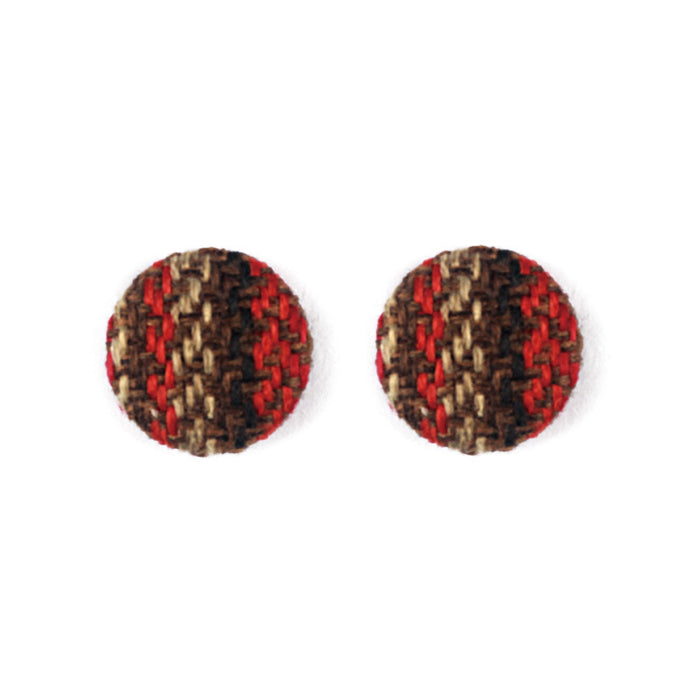 Wholesale Earrings Metal Yarn Cute Woven JDC-ES-LvG001
