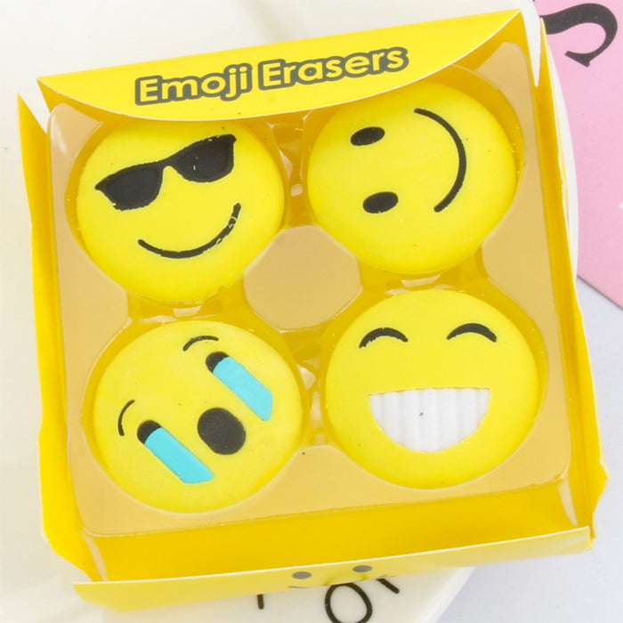 Wholesale Rubber Emoji Eraser MQO≥2 JDC-ERA-Qibo004