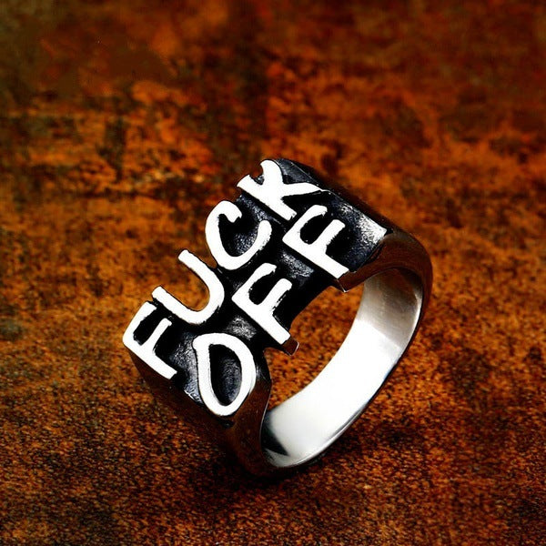 Wholesale punk style creative youth men and women party rings JDC-RS-Sanj025