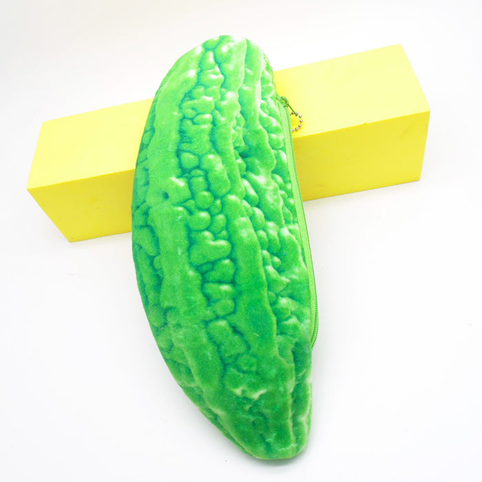Bolsas de lápiz al por mayor Simulación de lujosa impresión de verduras jdc-pb-shid004