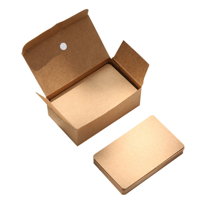 Wholesale Blank Cardboard Messages Carry Memories MOQ≥2 JDC-NK-bam002
