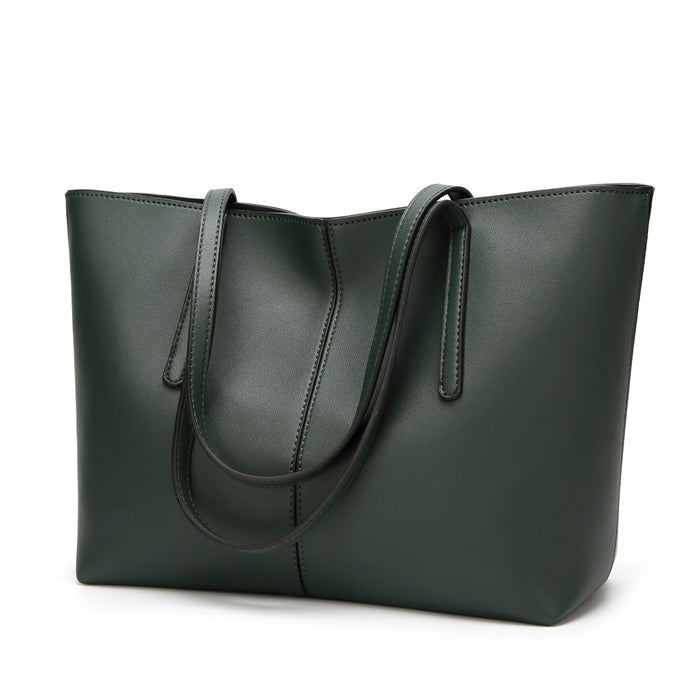 Wholesale Handbag PU Simple Large Capacity Tote Bag JDC-HB-Diew002