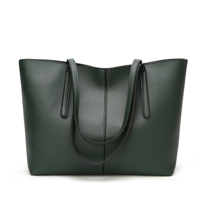 Wholesale Handbag PU Simple Large Capacity Tote Bag JDC-HB-Diew002