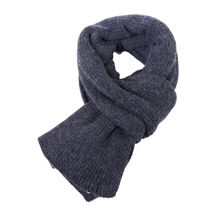 Wholesale Scarf Acrylic Cotton Autumn and Winter Men's Soft Thicker Comfortable JDC-SF-Yihe005