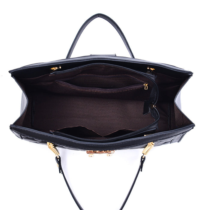 Wholesale Shoulder Bags PU Leather Portable Large Capacity Diamond JDC-SD-Shunl016