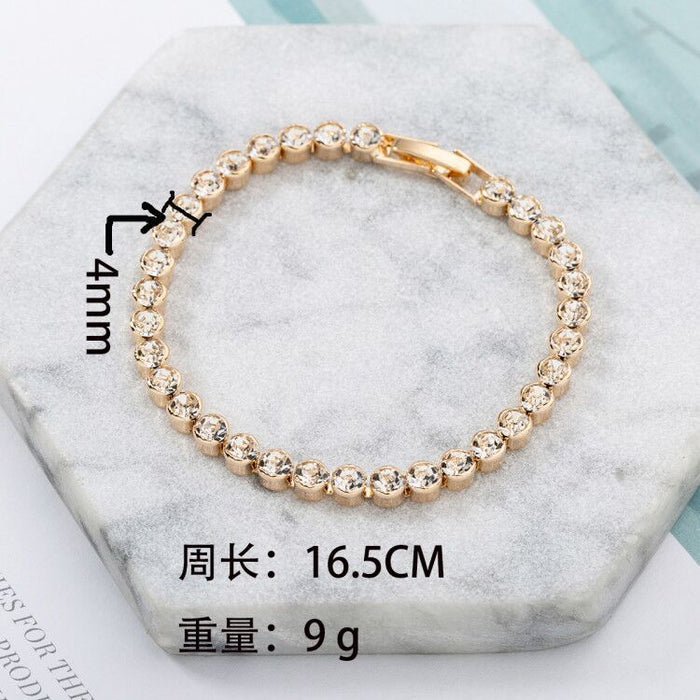 Jewelry WholesaleWholesale crystal inlaid bracelet JDC-BT-ZHONGW001 Bracelet 众薇 %variant_option1% %variant_option2% %variant_option3%  Factory Price JoyasDeChina Joyas De China