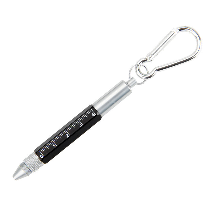 Wholesale LED Ballpoint Pen Multifunction Tool Pen 6 in 1 Metal Pen Screwdriver Carabiner MOQ≥2 JDC-KC-CHui003