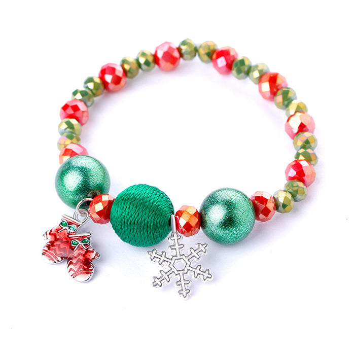 Wholesale Bracelet Alloy Christmas Candy Bracelet JDC-BT-Langt001