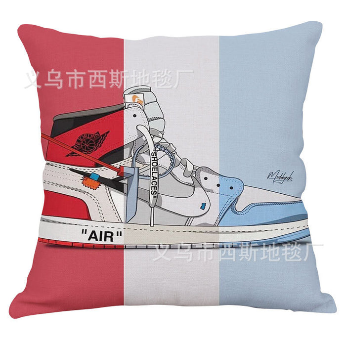 Wholesale Digital Printing Illustration Pillowcase Pillow JDC-PW-Xisi001