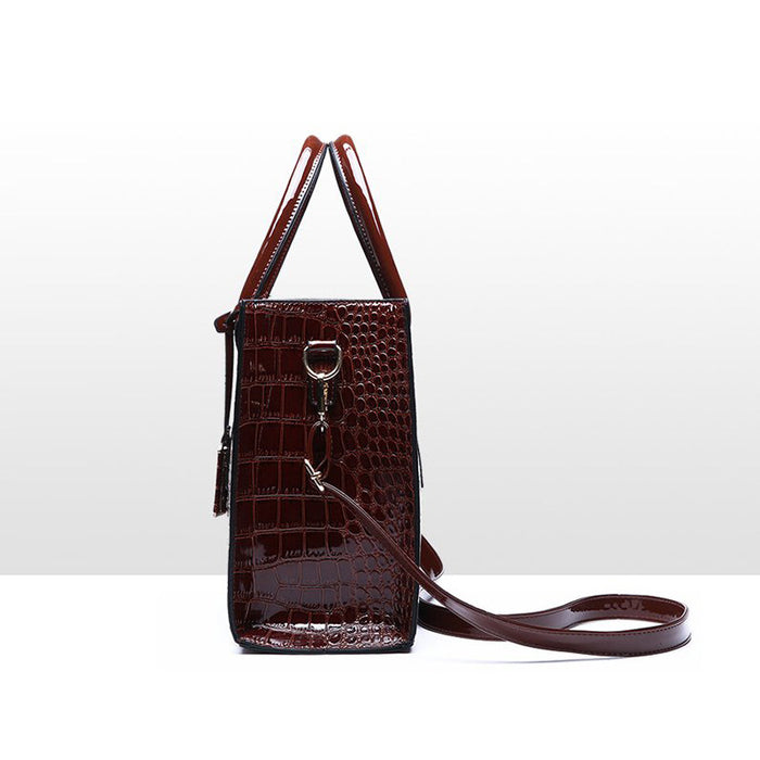 Wholesale Handbag PU Crocodile Pattern Shoulder JDC-HB-Baladu002
