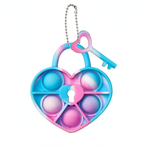 Jewelry WholesaleWholesale kids educational toy silicone decompression press le finger bubble keychain MOQ≥2 JDC-FT-HMJ022 fidgets toy 华明军 %variant_option1% %variant_option2% %variant_option3%  Factory Price JoyasDeChina Joyas De China