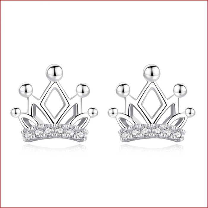 Wholesale Earrings Copper Crown Beads JDC-ES-WeiH031