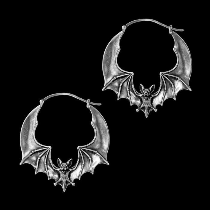 Wholesale Bat exaggerated alloy earrings JDC-ES-JuG001
